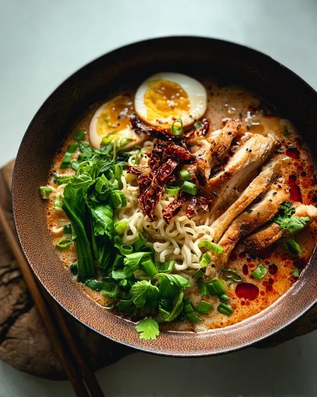 Creamy Garlic Chicken Ramen: An Incredible Ultimate Recipe