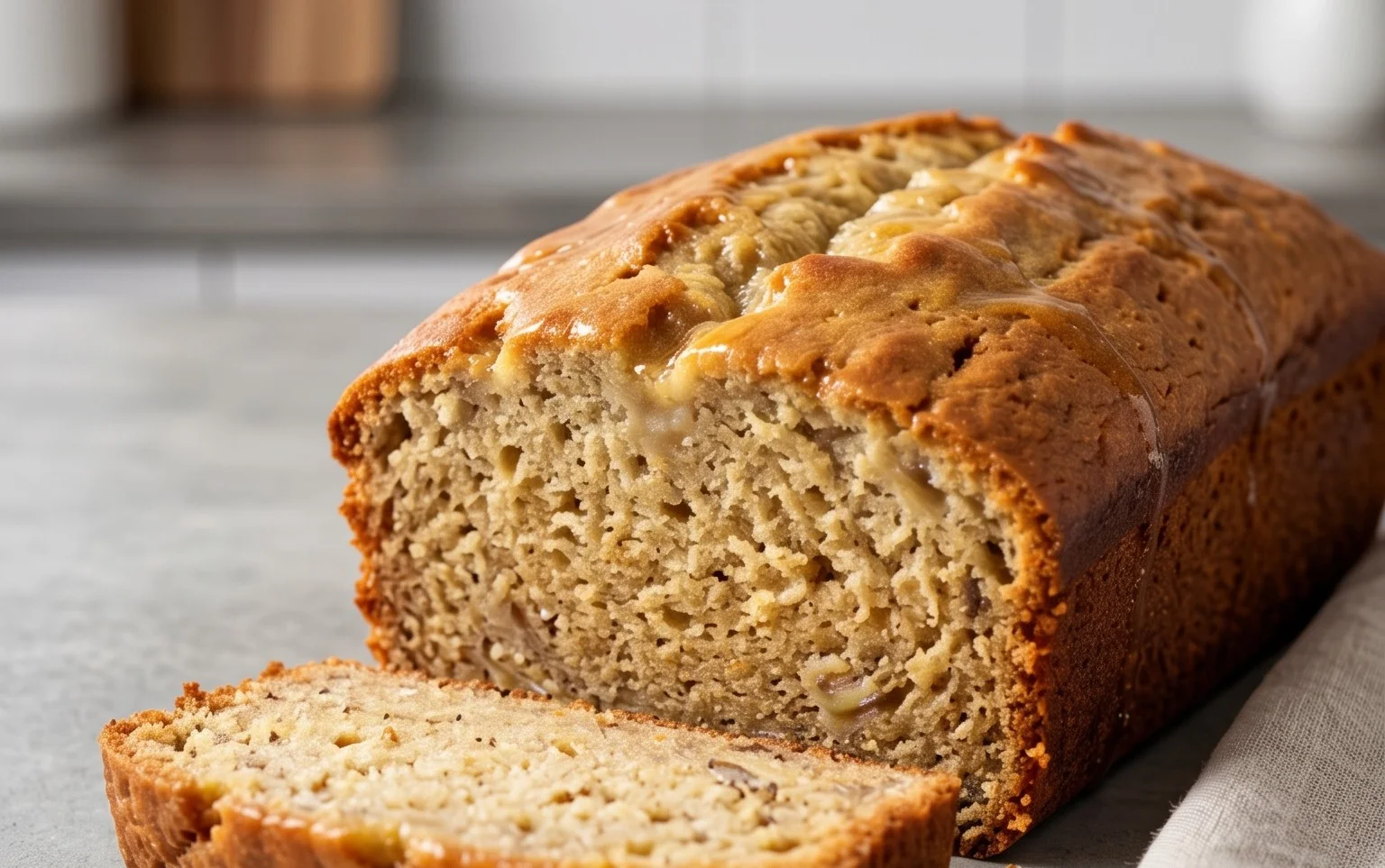 The BEST Honey Vanilla Banana Bread ~ Soft & Fluffy, Easy Recipe