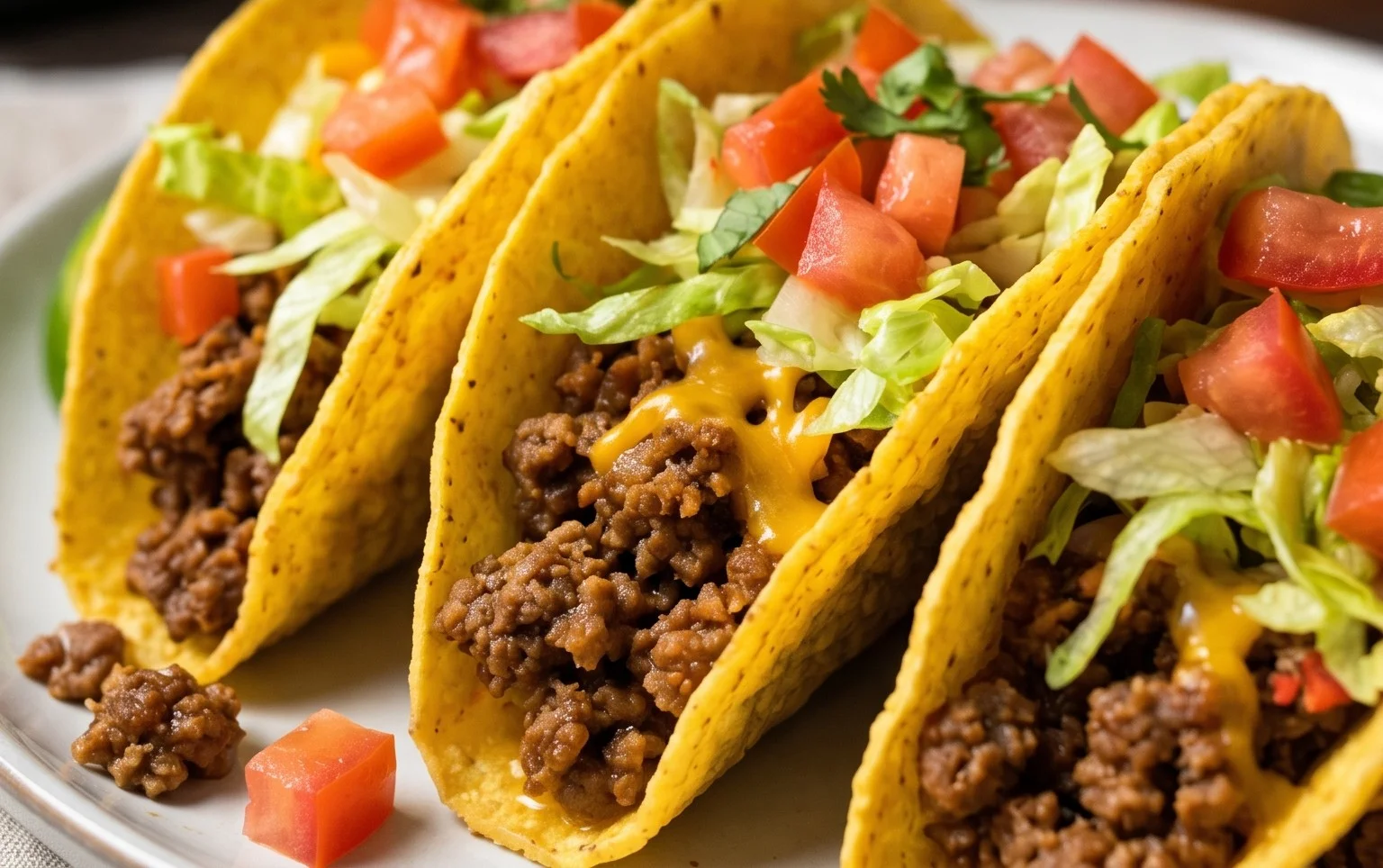 Crispy Ground Beef Tacos