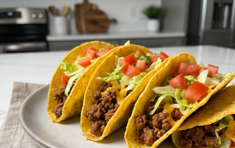 Crispy Ground Beef Tacos