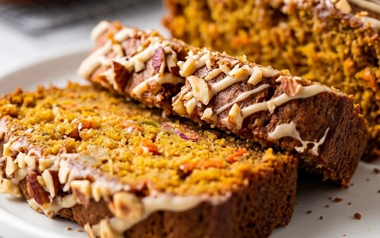 Dairy Free Carrot Cake Banana Bread