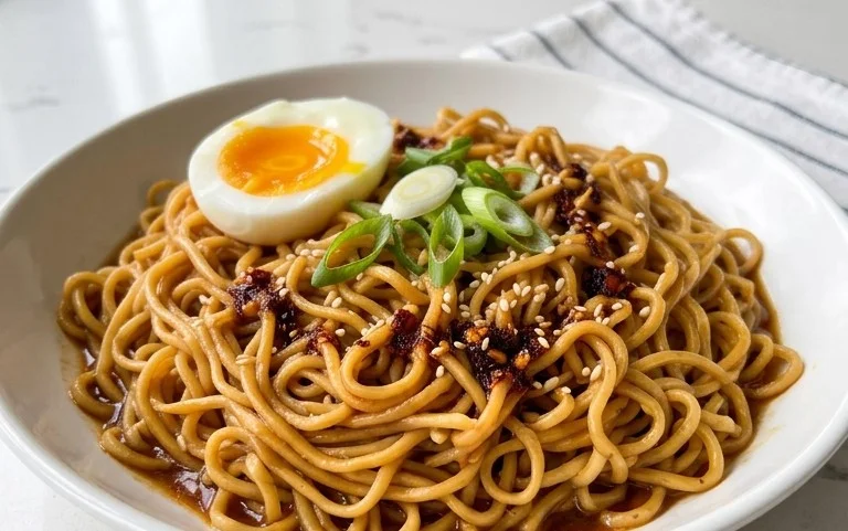 Easy Saucy Ramen Noodles