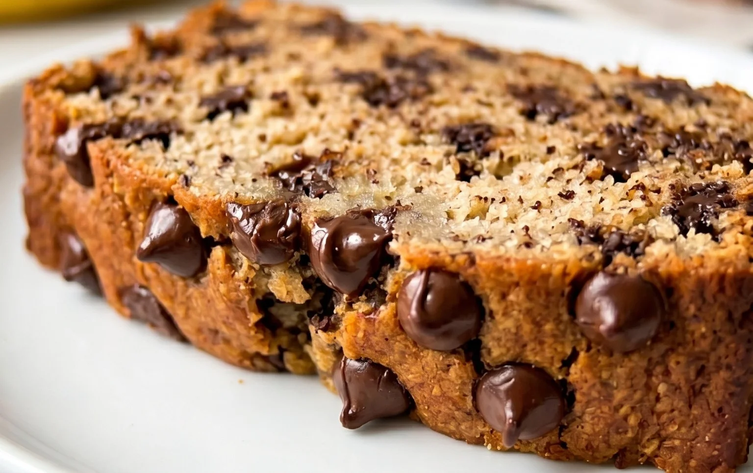 Easy Chocolate Chip Banana Bread
