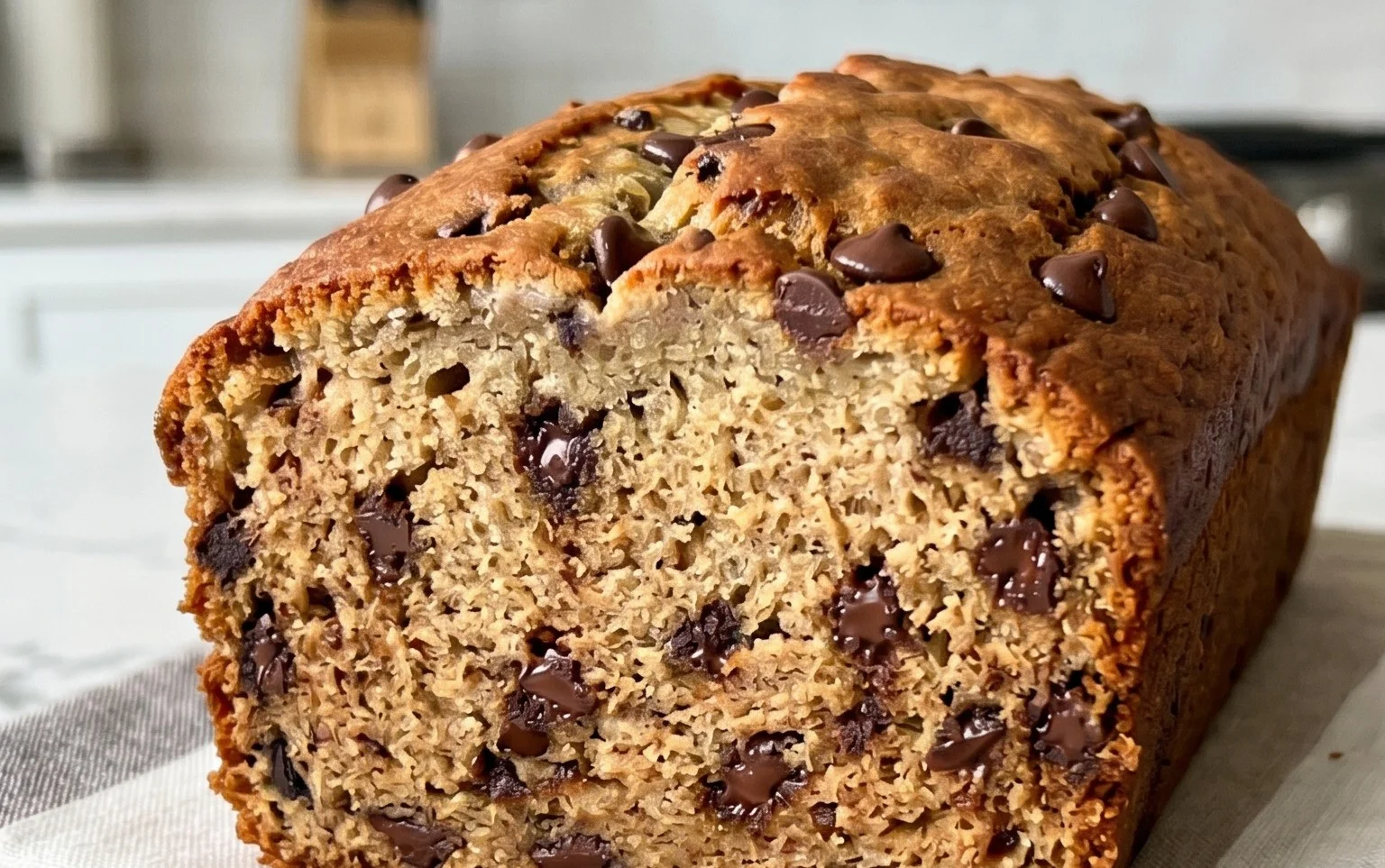 Easy Chocolate Chip Banana Bread