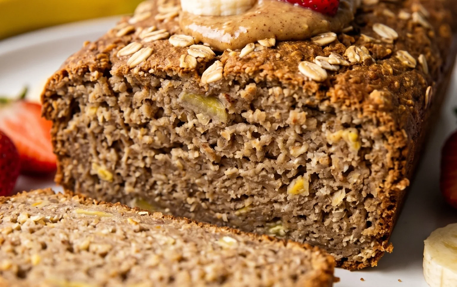 Healthy 5-Ingredient Flourless Banana Bread