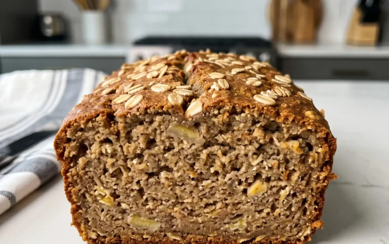 Healthy 5-Ingredient Flourless Banana Bread