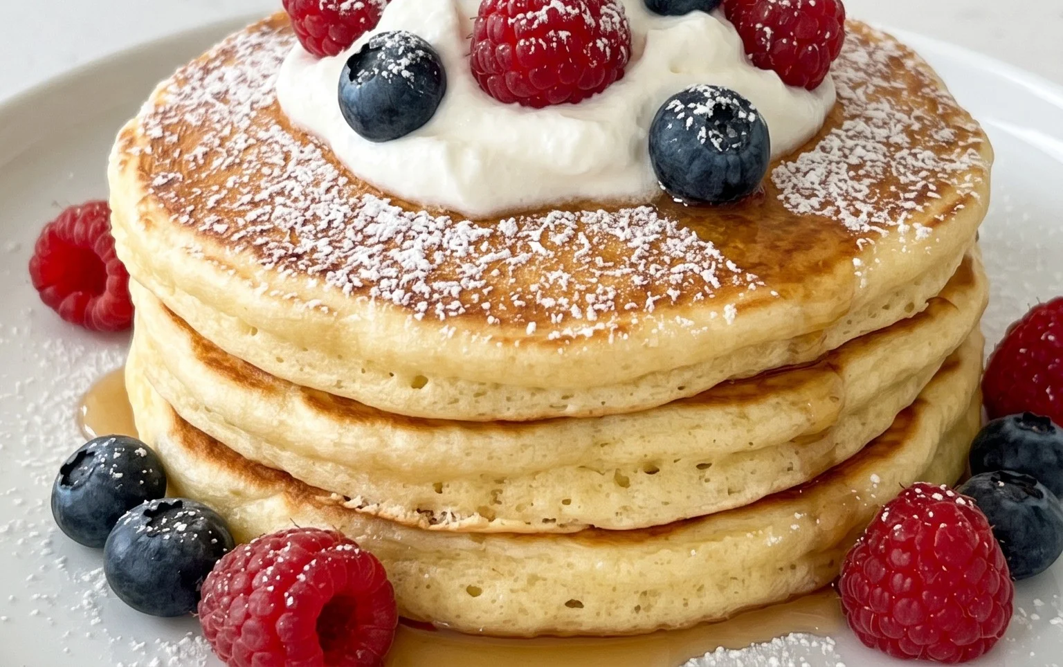 Fluffy Japanese Soufflé Pancakes