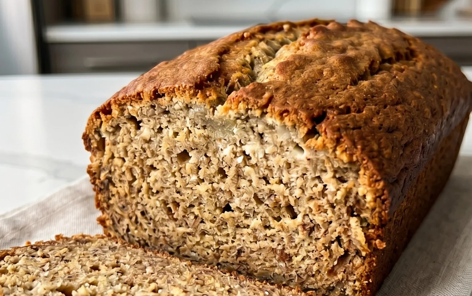 Cottage Cheese Banana Bread