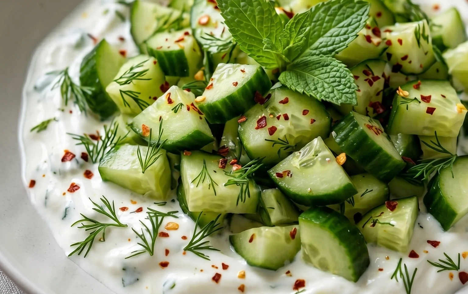 Cucumber Yogurt Salad