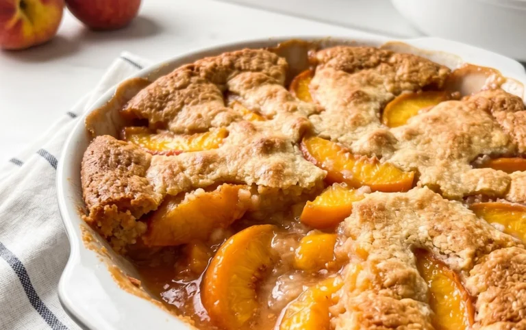 Fresh Peach Cobbler