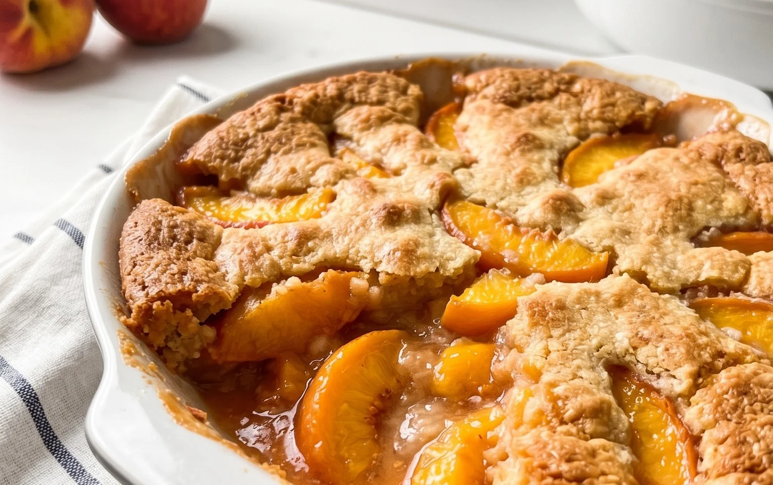 Fresh Peach Cobbler