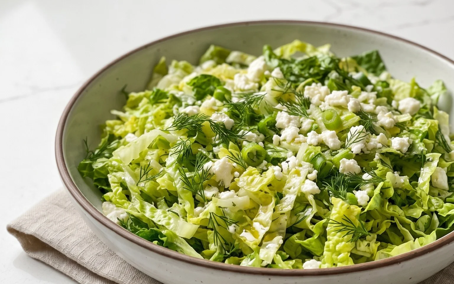 Maroulosalata (Greek Lettuce Salad)