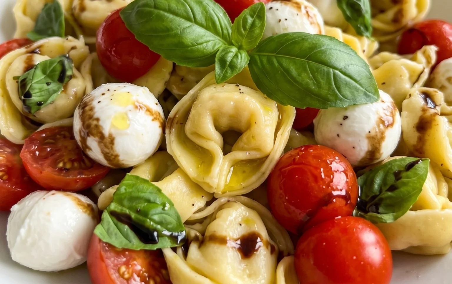 Tortellini Caprese Salad