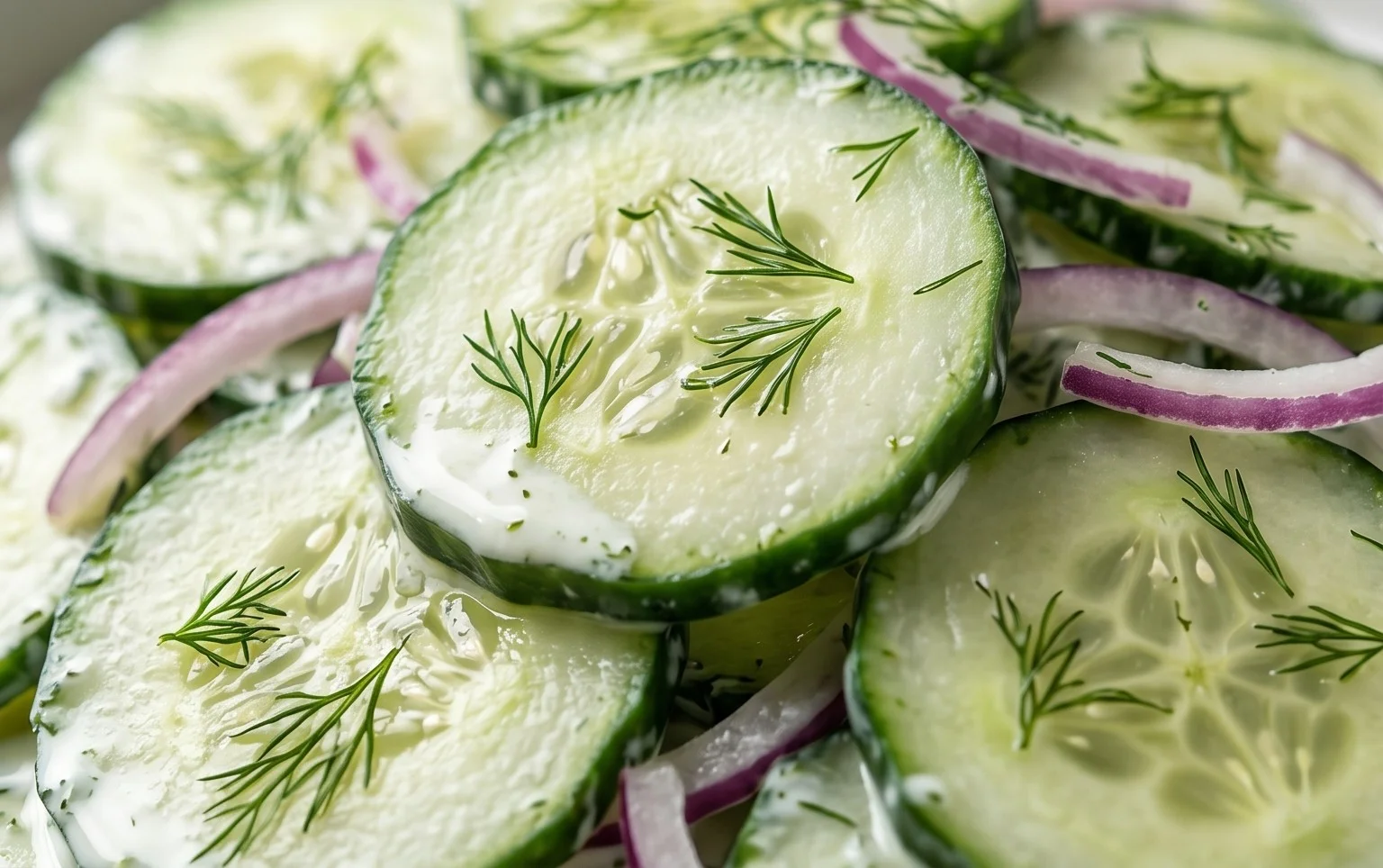 Polish Cucumber Salad