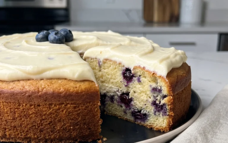Nova Scotia Blueberry Cream Cake