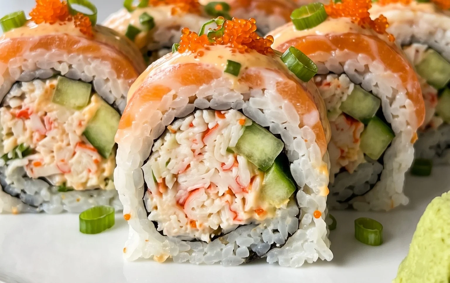 Kani Sushi (Spicy Crab Roll)