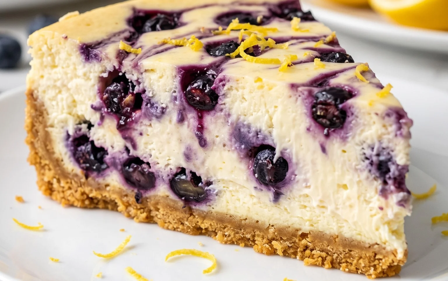 Lemon Blueberry Cheesecake