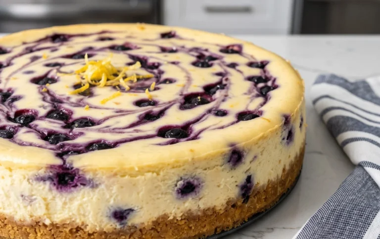 Lemon Blueberry Cheesecake
