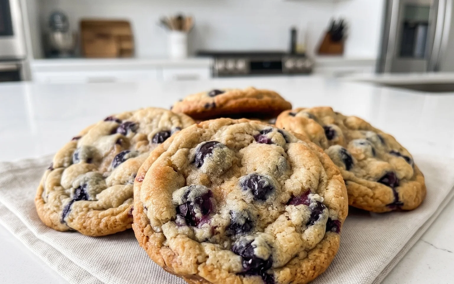 Best Ever Blueberry Cookies