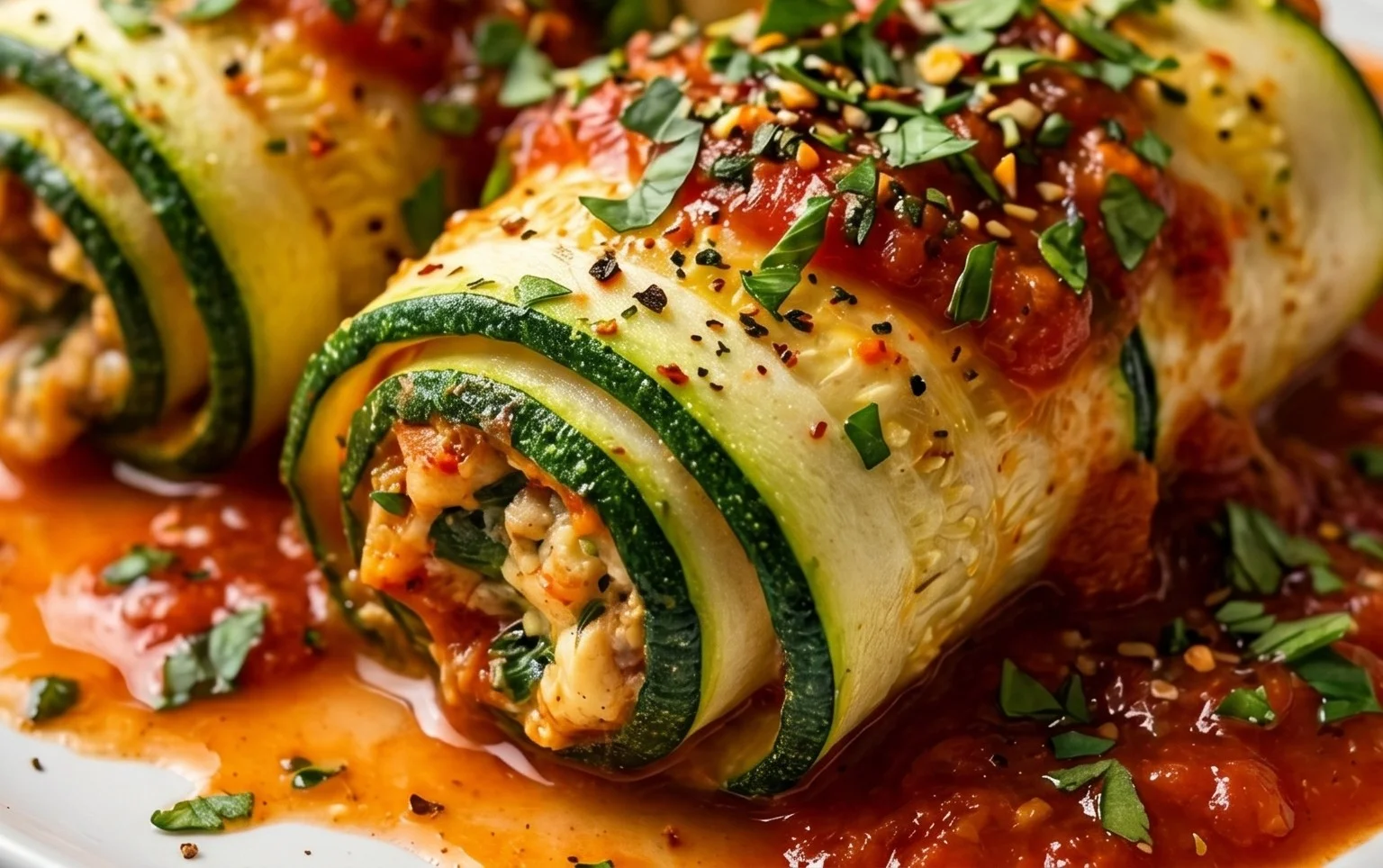Vegan Zucchini Rollatini