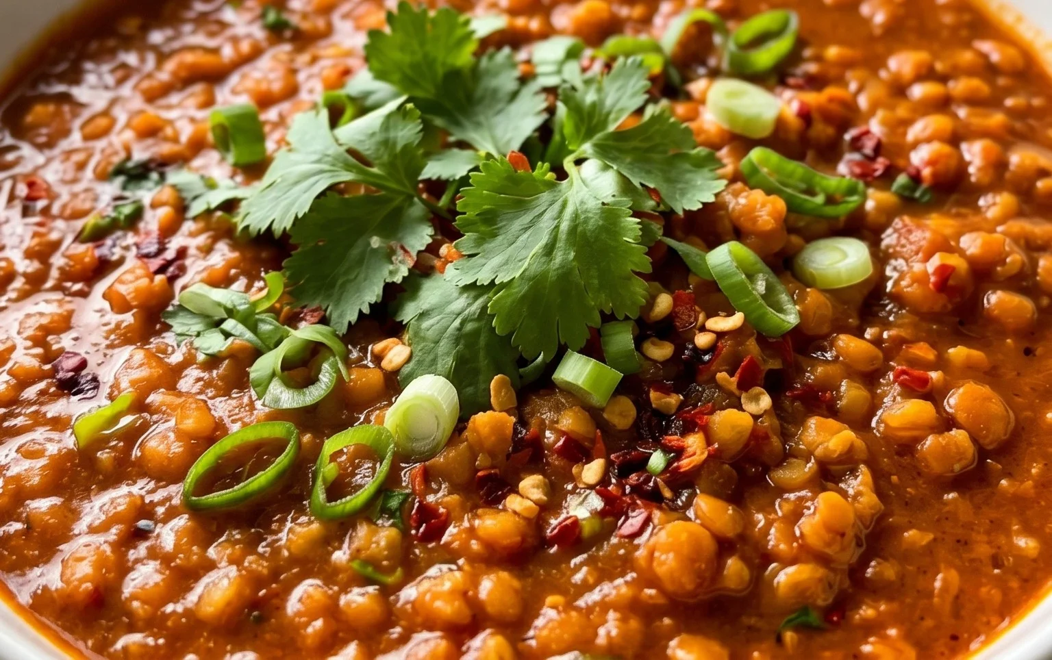 Spicy Red Lentil Curry