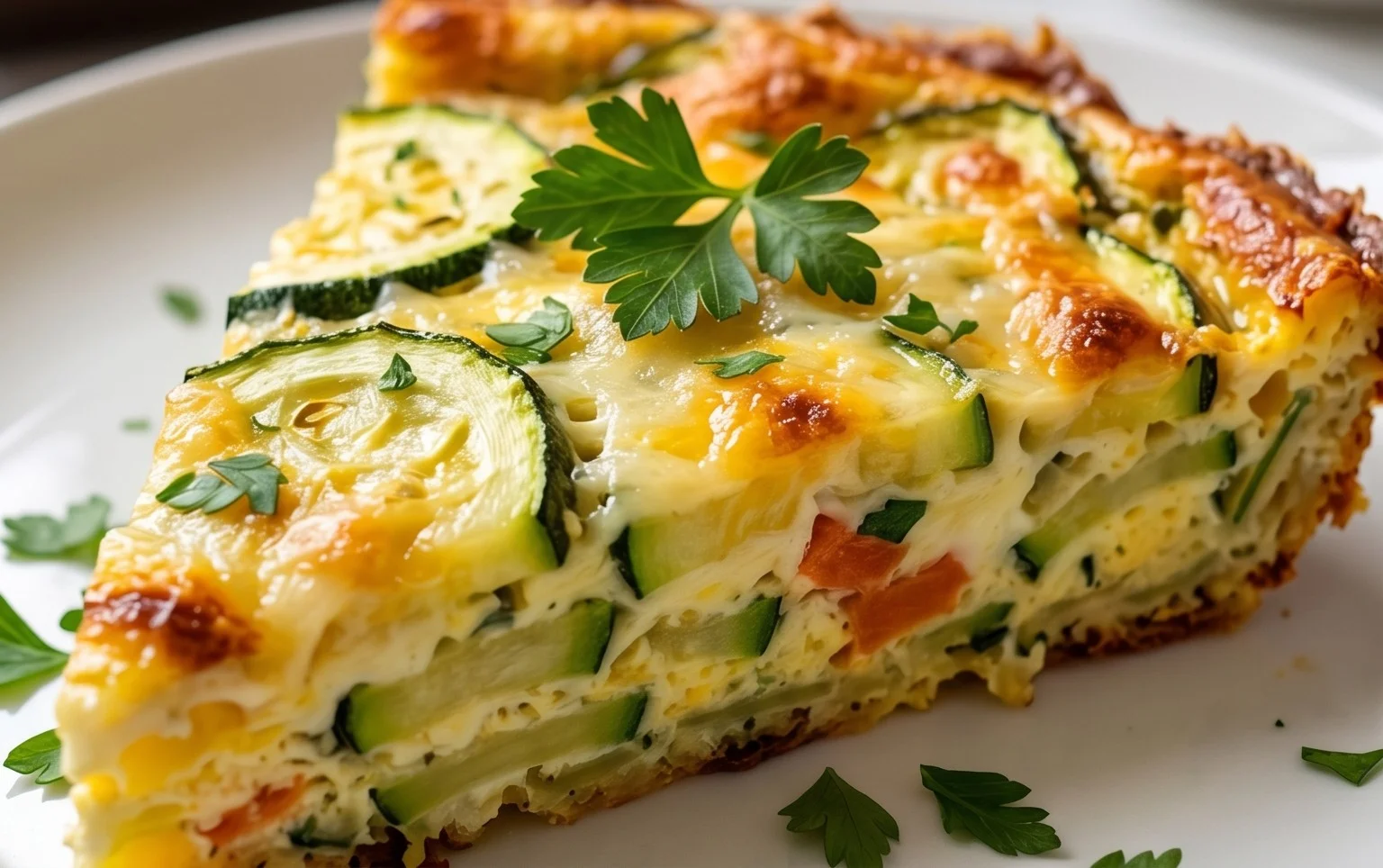 Crustless Zucchini Quiche Recipe