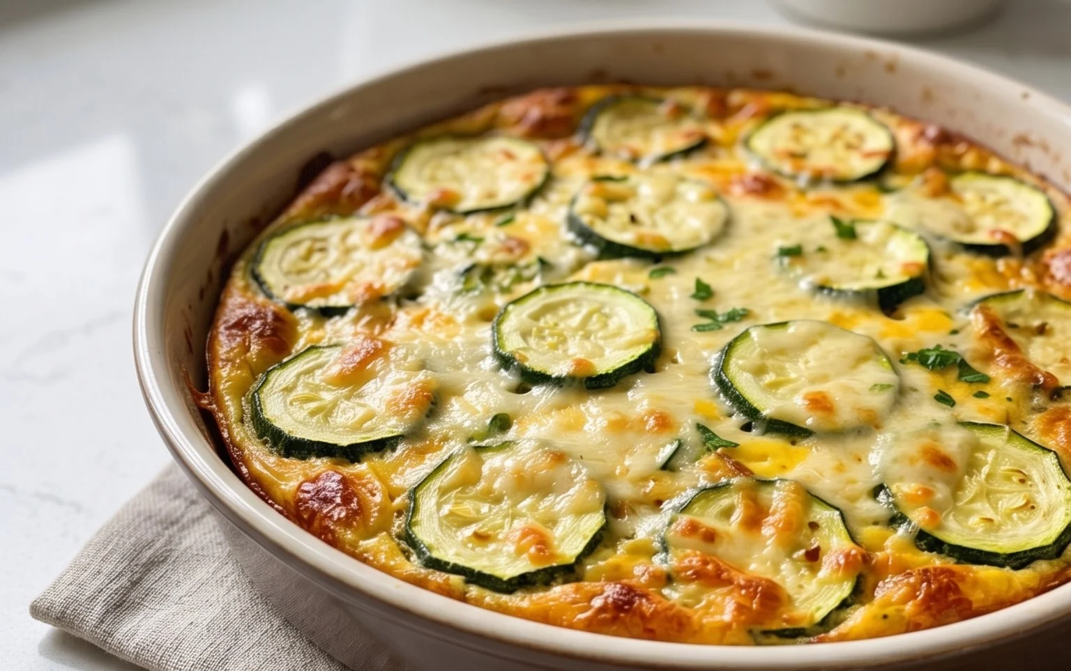 Crustless Zucchini Quiche Recipe