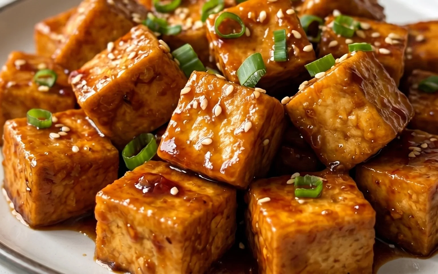 Honey Garlic Tofu