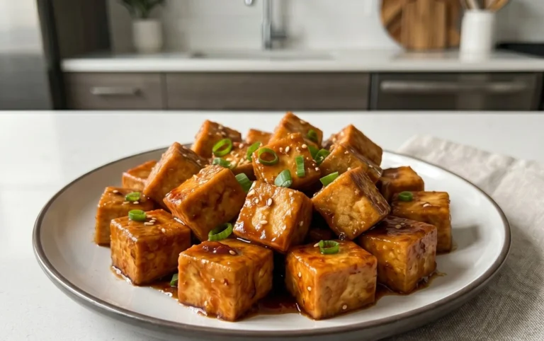Honey Garlic Tofu