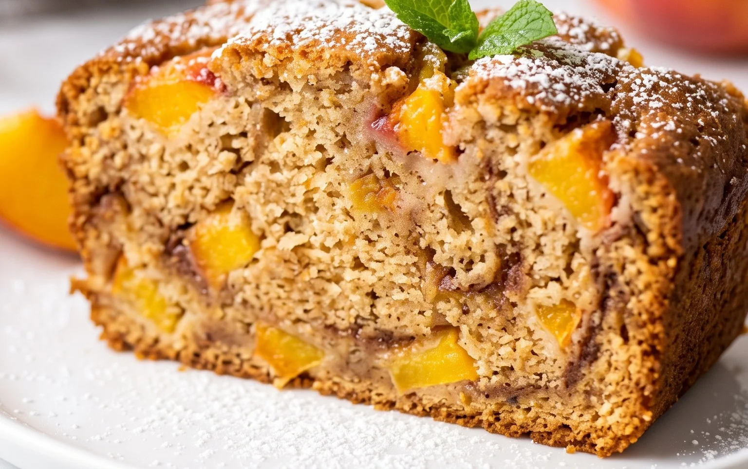 Spiced Peach Bread