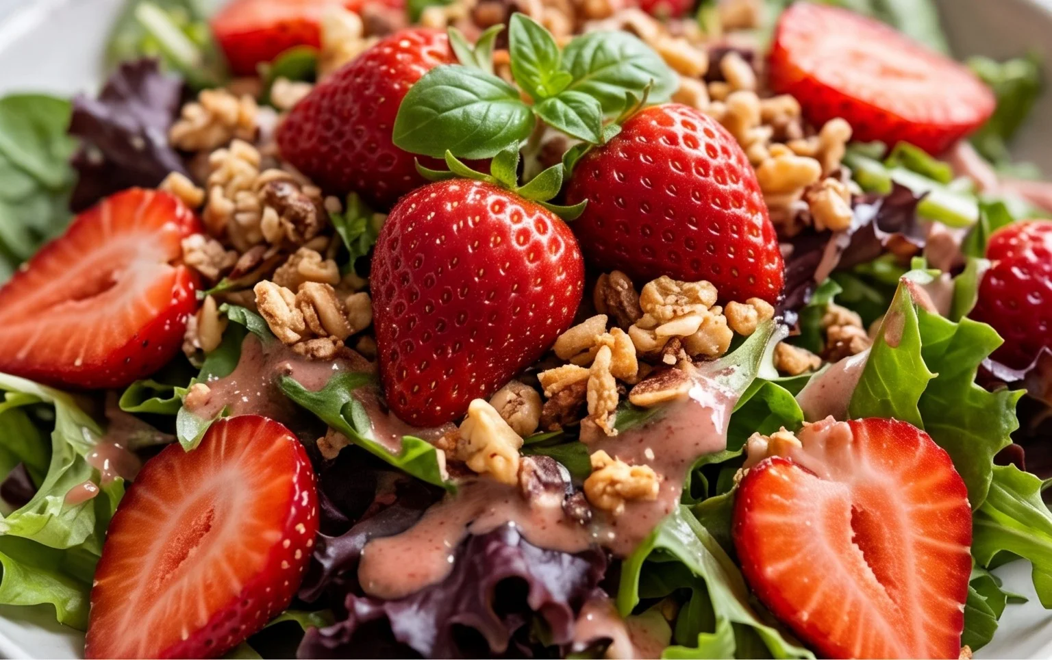 Strawberry Crunch Salad
