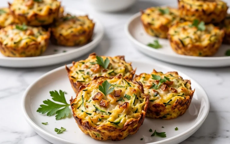 Zucchini Garlic Bites