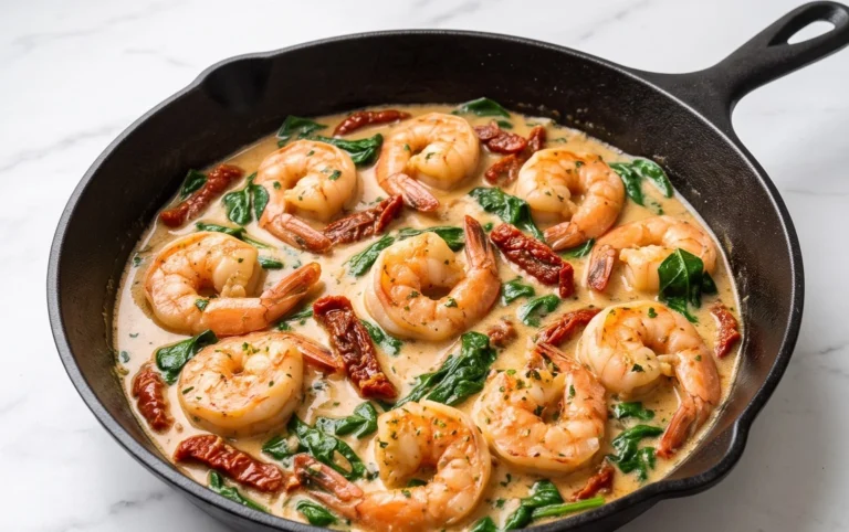 Tuscan Shrimp (One-Pan, 30-Minute Dinner)