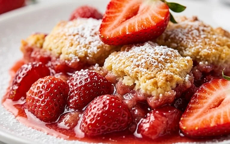 Strawberry Cobbler