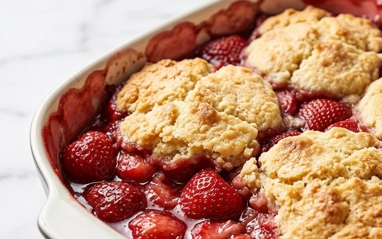 Strawberry Cobbler