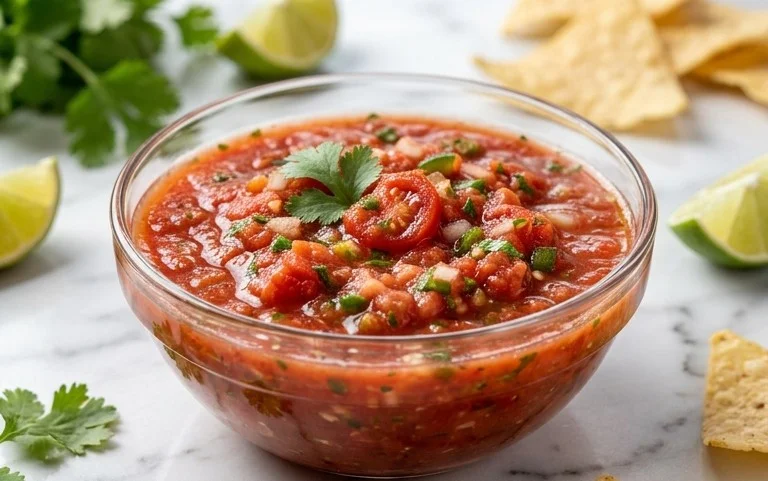 Blender Salsa (Restaurant Style Salsa)