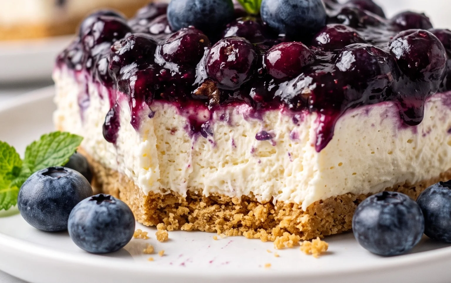 No-Bake Blueberry Yum Yum
