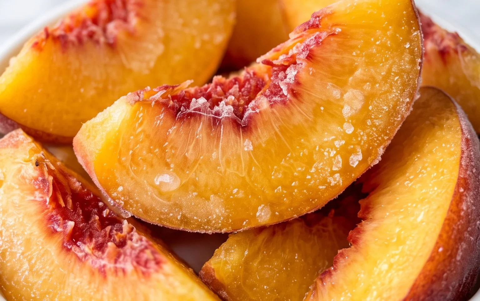 Freezing Peaches, How to Easily Freeze Peaches