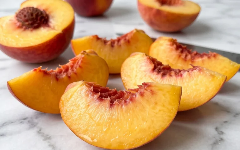 Freezing Peaches, How to Easily Freeze Peaches