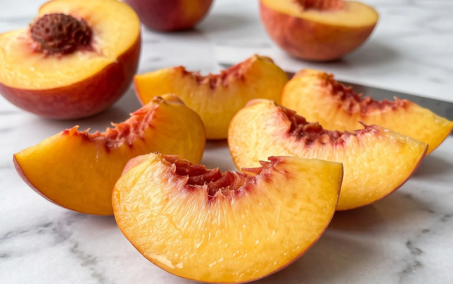 Freezing Peaches, How to Easily Freeze Peaches
