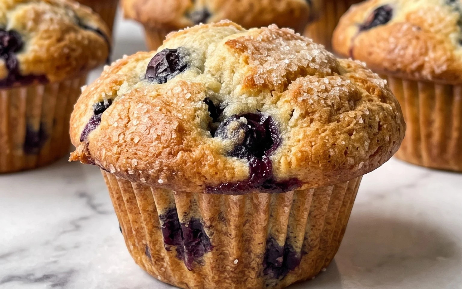 Homemade Blueberry Muffins