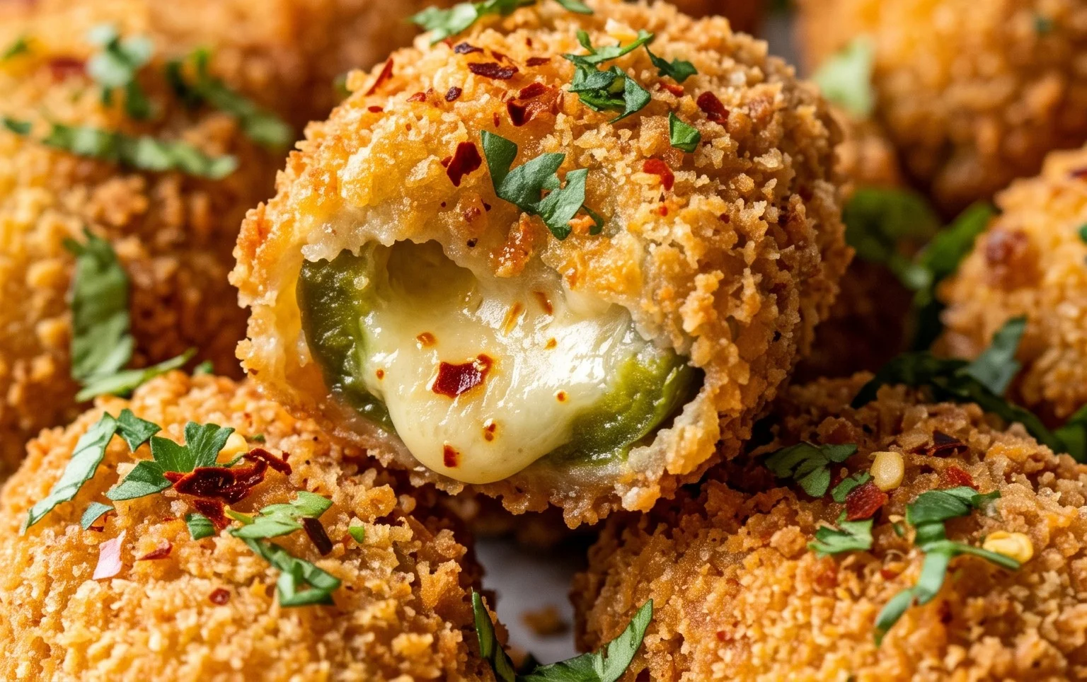 Fried Jalapeno Popper Bites