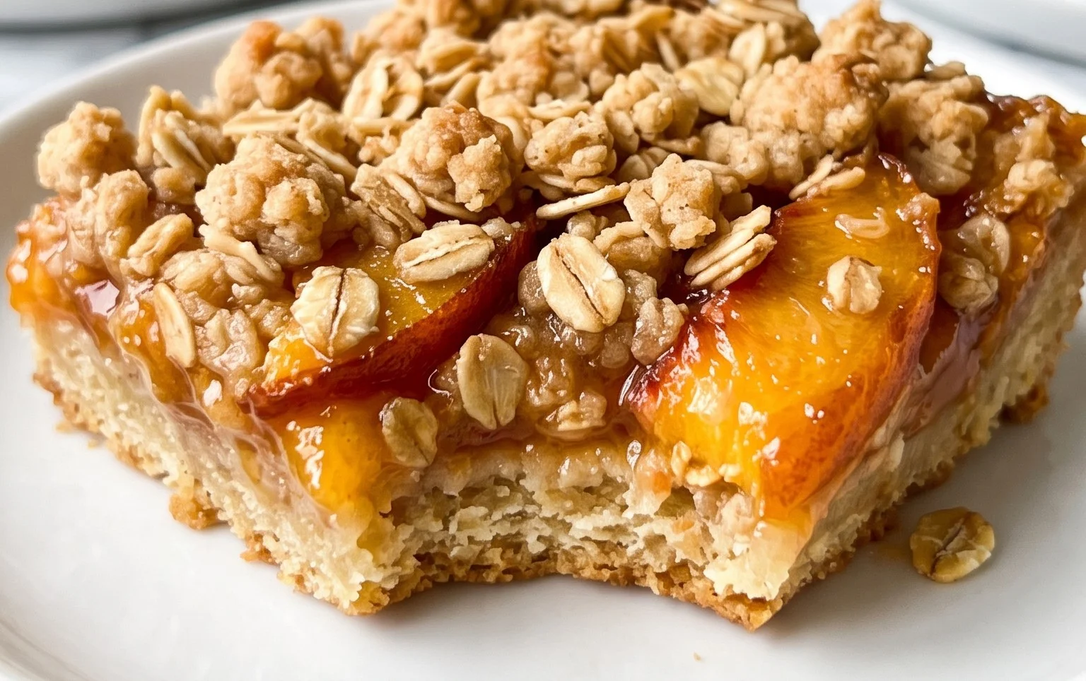 Fresh Peach Crum extractb Bars