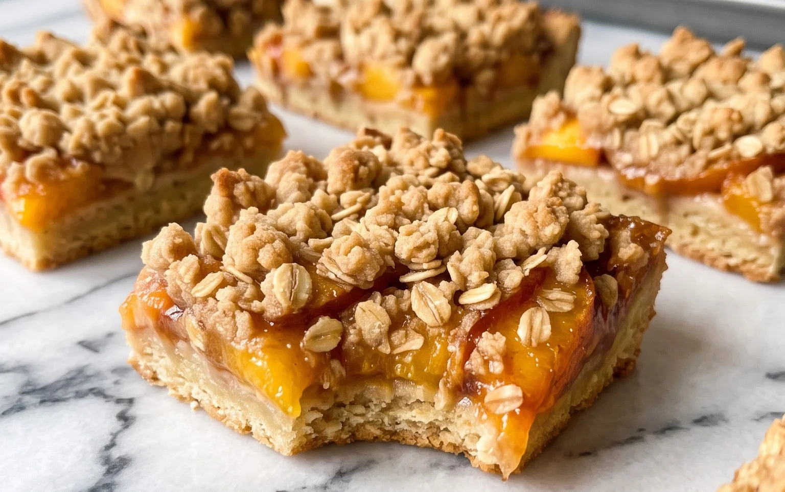Fresh Peach Crum extractb Bars