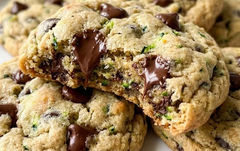 Zucchini Chocolate Chip Cookies