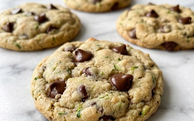 Zucchini Chocolate Chip Cookies