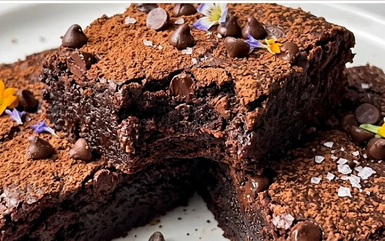 Secretly Healthy Zucchini Brownies
