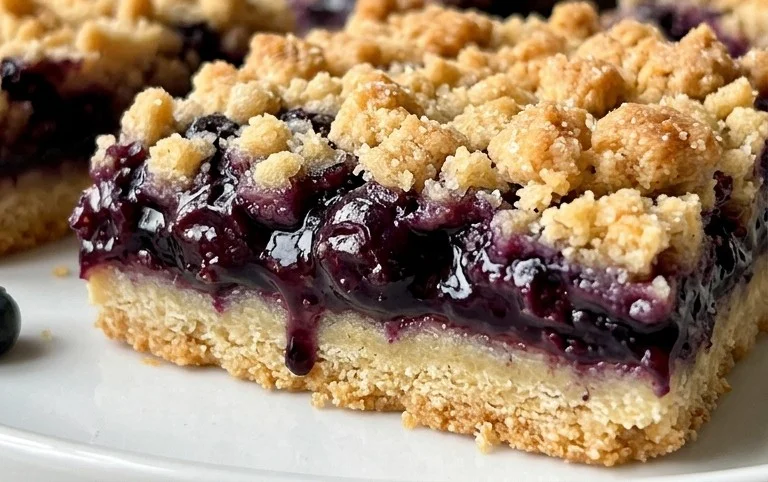 Easy Blueberry Pie Bars