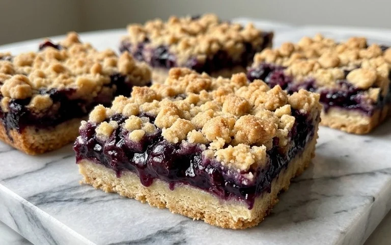 Easy Blueberry Pie Bars