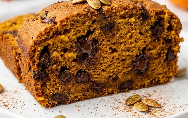 Pumpkin Chocolate Chip Bread